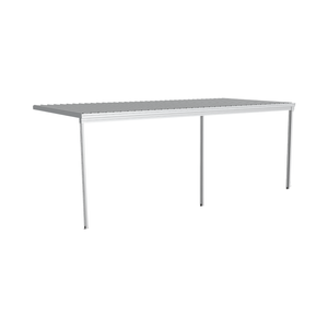 Absco Structures 6.00 x 3.00 x 3.00 Zincalume Double Patio Cover