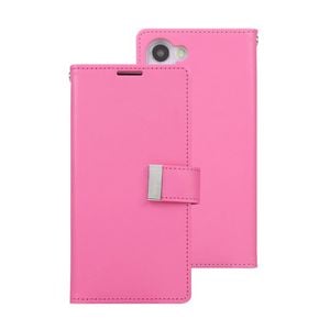 Goospery Rich Diary Case for Samsung Galaxy S23 - Hot Pink
