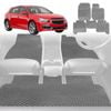 6D Diamond Car Floor Mats for Holden Cruze 2009-2016-Full Set-Grey-Outback GT