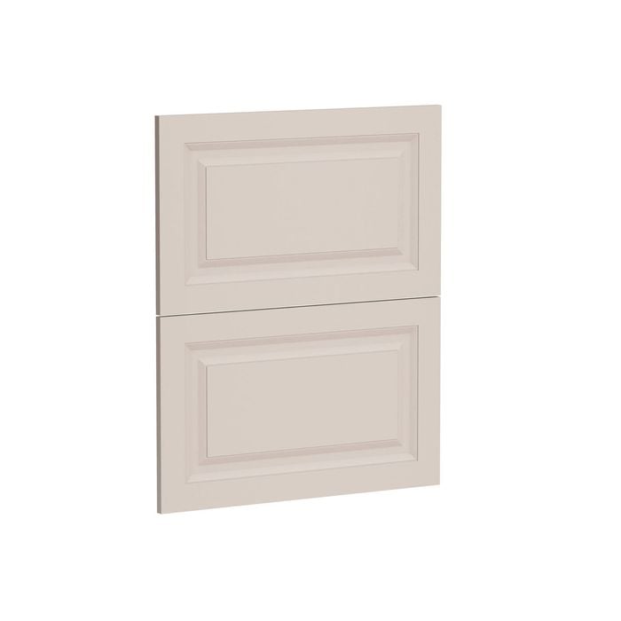 Kaboodle 600mm Cannellini Heritage 2 Drawer Panels