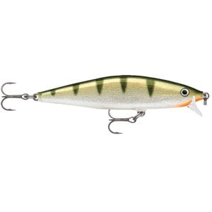 8cm Rapala Flat Rap Floating Shallow Diving Fishing Lure - Yellow Perch