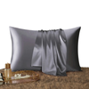 Anypillow Pillowcase 50x90cm Dark Gray Natural Mulberry Silk