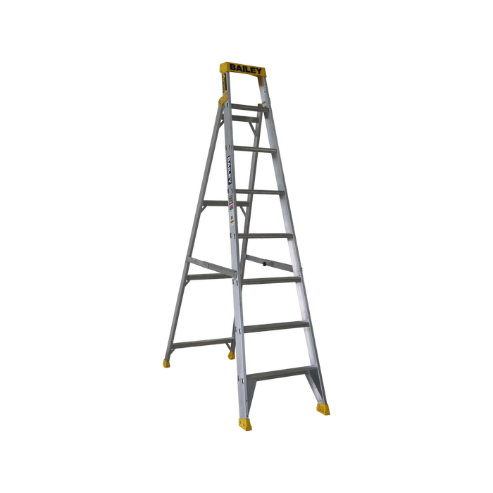 Bailey Ladders 2.4m 150kg Aluminium Single Sided Step Ladder