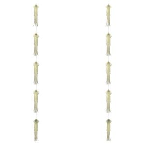 2PK Sea Pro 5 Squid Daisy Chain Offshore Trolling Lure 25.5x14cm - Lumo