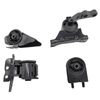 Machter Autoparts 4 x Front + Rear Engine Mounts Kit Manual Fit For Mazda Premacy CP 323 BJ