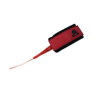Summer vibes 6ft Surfboard Leash Leg Rope - Red Clear