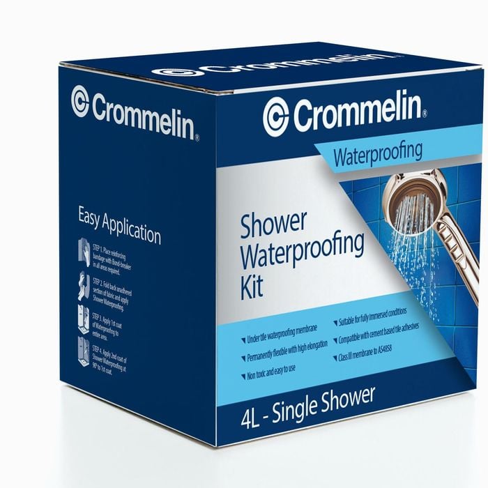 Crommelin 4L Shower Waterproofing Kit