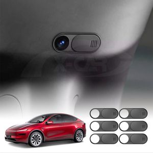 Slide Camera Cover for Tesla Model Y L 6-Seat 2026-Onwards Privacy Protector  6 Pcs Set