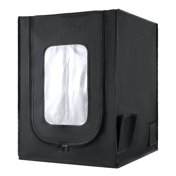 VEVOR 3D Printer Enclosure Black with Ventilation Dustproof Waterproof for Bambu Lab A1 Combo