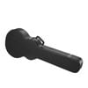 VEVOR 1050mm Gourd-Shaped Guitar Hard Case Black With Lock Latch Key Handle for Music