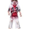 Running Back Boys Zombie American Football Player Halloween Costume - 7-8