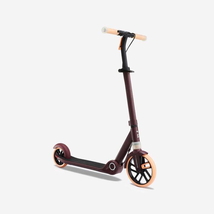 Decathlon - Kids' Scooter M900 - Burgundy/orange Accents - One Size