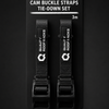Cam Buckle Straps - Tie Down Set 3metres