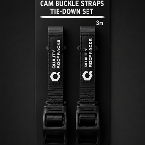 Cam Buckle Straps - Tie Down Set 3metres