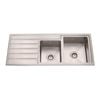 SINX 1200 x 500mm 1200R Zen Double Sink Bowl And Drainer