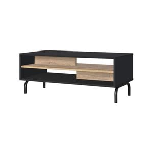Eleora Coffee Table - Black and Oak