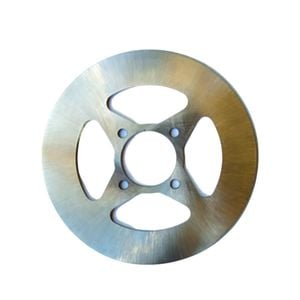 XYT World Rear Brake Disc Rotor Silver Stainless Steel Fit For Yamaha YFM 250 350 Raptor YFZ 450