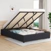 Alfordson Bed Frame King Gas Lift Storage Base Charcoal