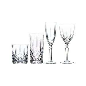 RCR Crystal Orchestra Cut Glass Glassware - 24pc Set