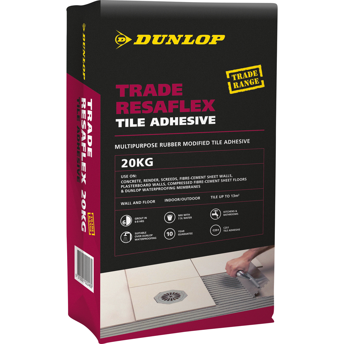 Dunlop 20kg Trade Resaflex - Bunnings Australia