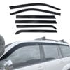 AUSGO Injection Weather Shields for Toyota LandCruiser Prado 120 Series 2003-2009 Weathershields Window Visors Wind Deflectors