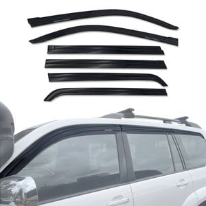 AUSGO Injection Weather Shields for Toyota LandCruiser Prado 120 Series 2003-2009 Weathershields Window Visors Wind Deflectors