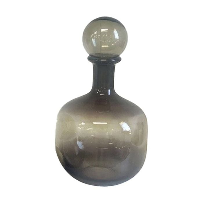 SS Collective Smokey Black Ombre Glass Whisky Decanter Large 28cm