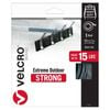 Velcro 3m x 25mm Grey Extreme Outdoor Stick On Hook And Loop Roll VL91365