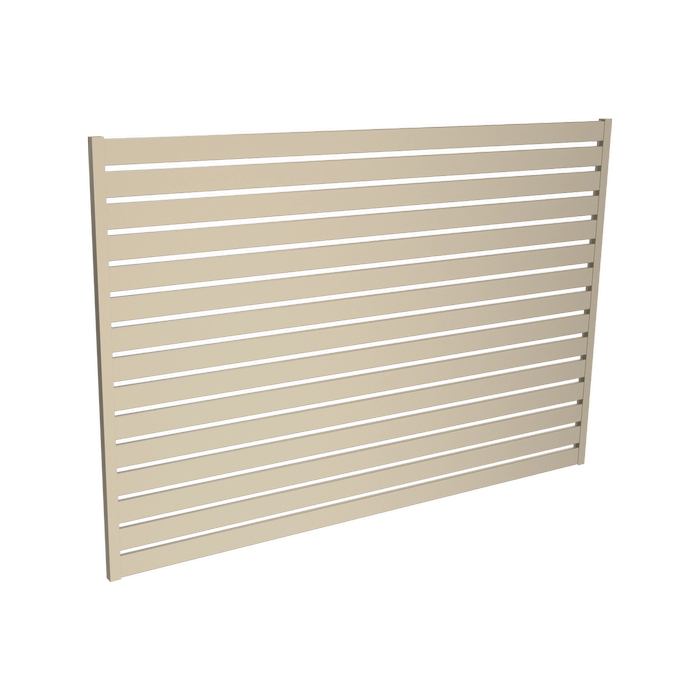 ProtectorAl Up to 1800W x Up to 1200H Paperbark Aluminium Slat Screen Kit