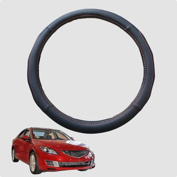 Steering Wheel Cover for Mazda 6 2002-2008 GG, GH, GY,GH1 38CM | Circle