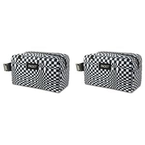 2PK PackIt Freezable Polycanvas Snack Box Bag 23cm - Checked Out