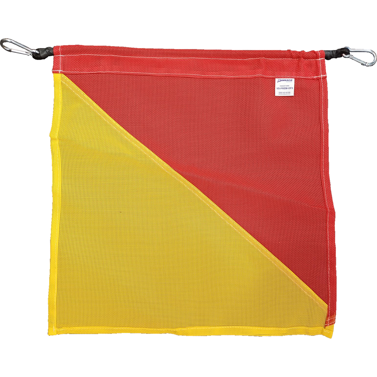 Pinnacle Premium Mesh Type Oversize Flag With Stretch Strap And ...