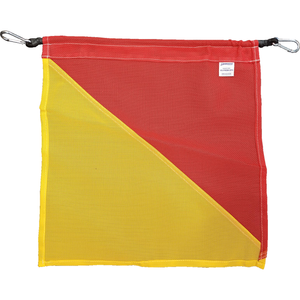 Pinnacle Premium Mesh Type Oversize Flag With Stretch Strap And Karabiners