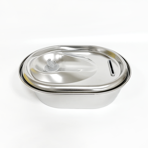 Yes4pets 2l Automatic Electric Pet Water Fountain Dog Cat Stainless Steel Feeder Bowl Dispenser