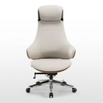 Eureka Serene Series - Ella, Genuine Leather Executive Office Chair