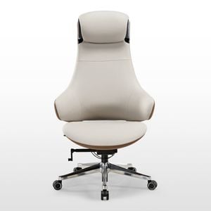 Eureka Serene Series - Ella, Genuine Leather Executive Office Chair