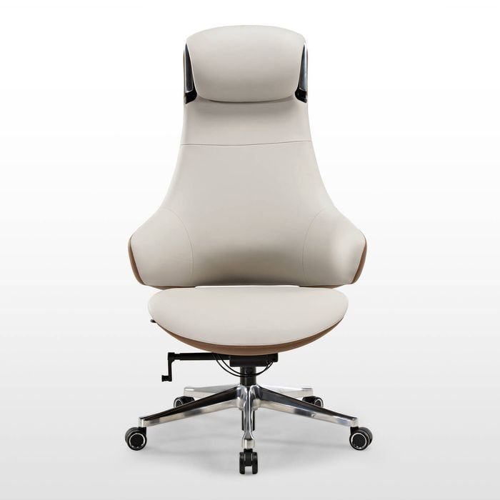 Eureka Serene Series - Ella, Genuine Leather Executive Office Chair