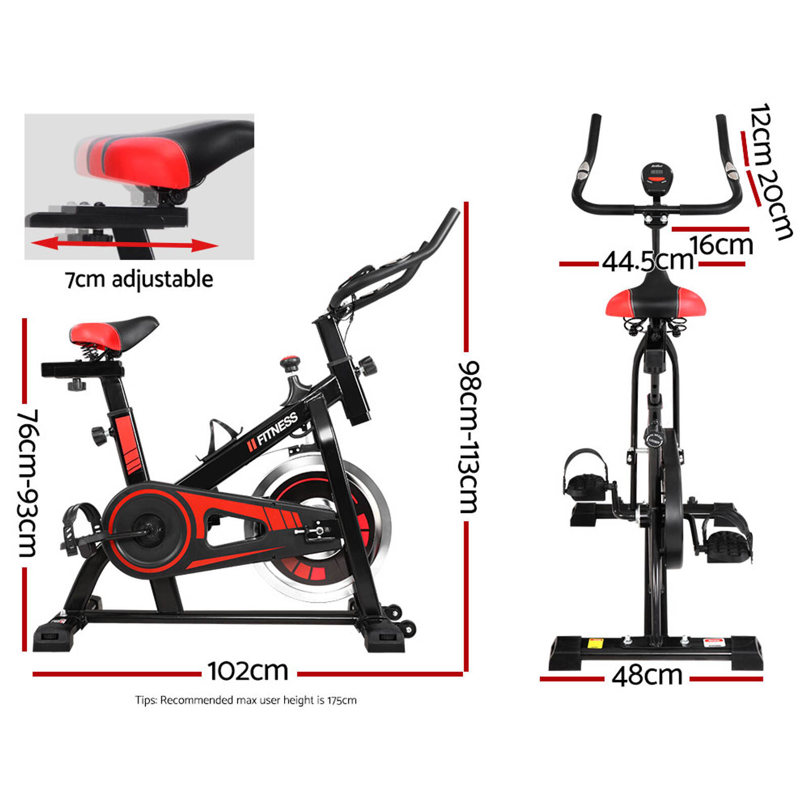 Everfit spin bike hotsell