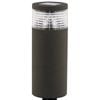  Arlec  Grey Render Finish Arlec Sandor Solar Bollard Light