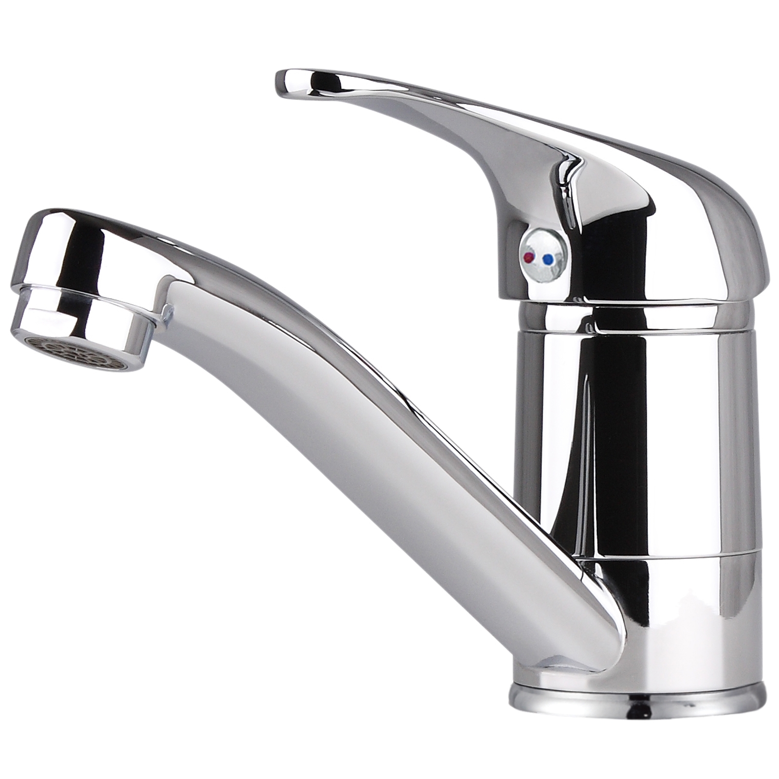 Mondella Cadenza 40mm Chrome Swivel Basin Mixer WELS 4 Star 7.5L min Bunnings Australia