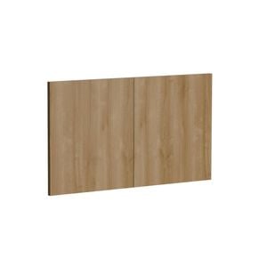 Kaboodle 800mm Cajun Oak Modern Farmhouse Sink Doors - 2 Pack