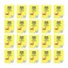 20x Spirax 160 Writing Book 33.5x24cm 64 Pages 24mm Dotted Thirds Yellow