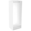 Lugna 2048 x 750 x 580mm White Single Hanging Storage Cabinet - White