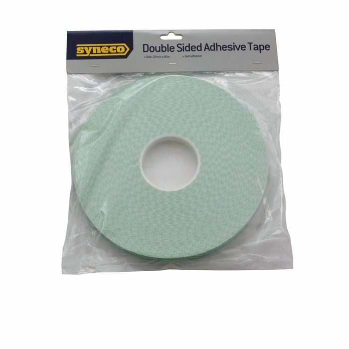 Syneco 20mm x 40m Double Sided Mounting Foam Tape