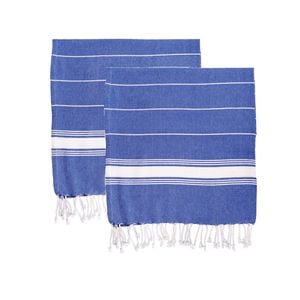 Nicola Spring Turkish Cotton Towel Set - Navy - Pack Of 2