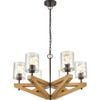 CLA Lighting Votif Retro Pendant Light 6lt