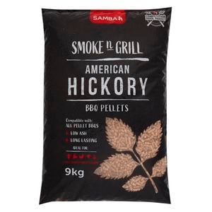 Samba 9kg Smoke'n'Grill Hickory Pellets
