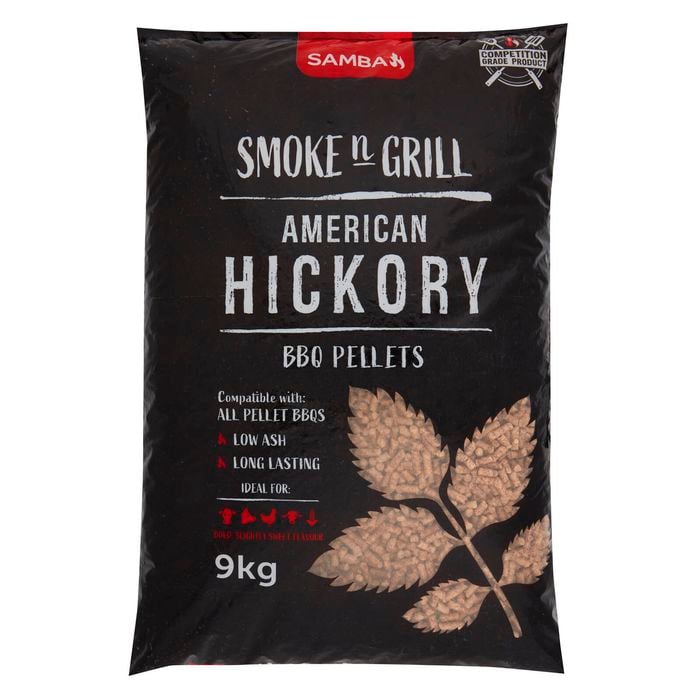 Samba 9kg Smoke'n'Grill Hickory Pellets