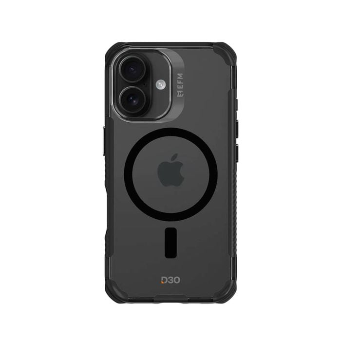 EFM Cayman Case with D3O BioFor iPhone 16 - Carbon