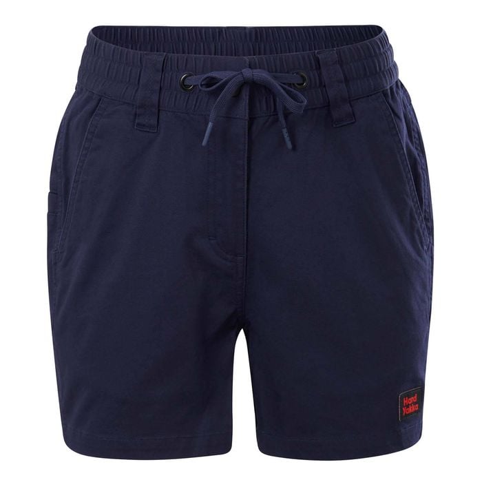 Hard Yakka Size 8 Navy Women's Tough Utility Short Shorts